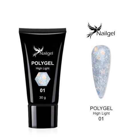 Polygel High-light Glitter 001- 30 ml