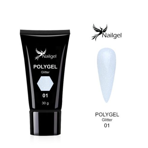 Polygel  Glitter 001- 30 ml