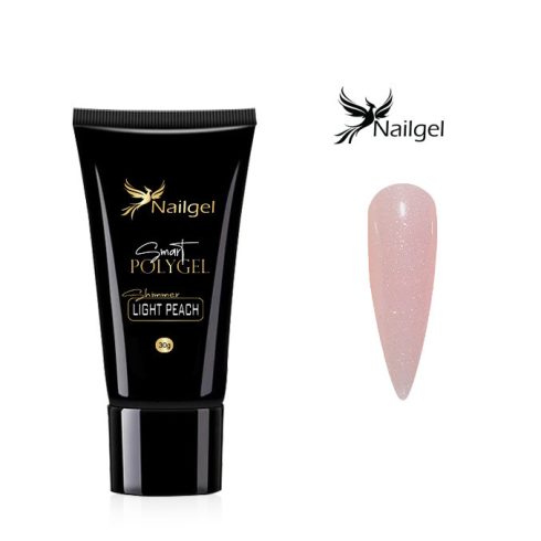 Smart polygel Shimmer Light Peach - 30 ml