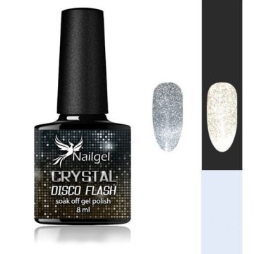 Crystal Disco Flash  001 mágneses gél lakk 8 ml