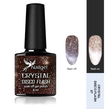 Crystal Disco Flash  007 mágneses gél lakk 8 ml