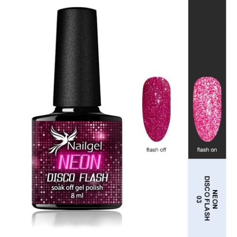 Disco Flash NEON 003 gél lak 8 ml