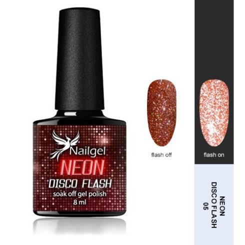 Disco Flash NEON 005 gél lak 8 ml