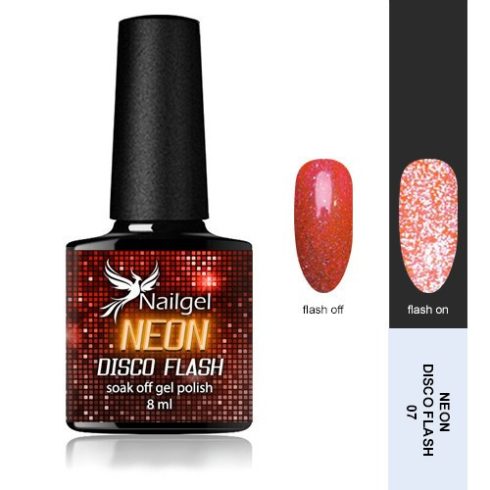 Disco Flash NEON 007 gél lak 8 ml