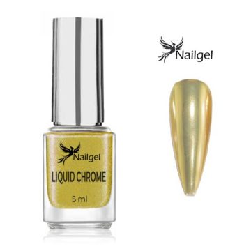 Liquid Chrome Gold – folyékony krómpor 5 ml