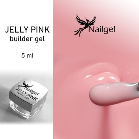 Stavebný gél  -03- / builder gél baby pink 5 ml