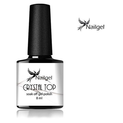 Lesklý gél CrystalTop Coat Gél lak 8ml