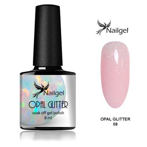 Opal Glitter 008 gél lak 8 ml