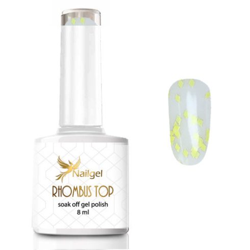 Lesklý gél  Rhombus Top Coat 01 8ml 